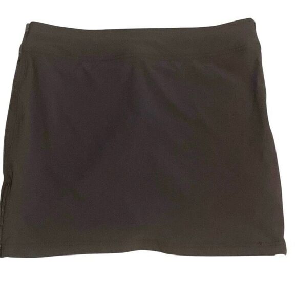 Athleta Women’s Brown Skort Size 8 Performance Stretch Activewear Built-In Short - Picture 1 of 4
